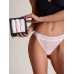 3Pcs Pure Silk Sexy Lace Flower Thong Panties (Bra NOT Included)
