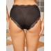 Pure Silk Lace Trimmed Panty with Bow Design