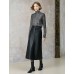 All-Over Sequin Turtleneck Long-Sleeve Top