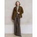 All-Over Sequin Turtleneck Long-Sleeve Top