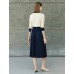 Contrast Bow Detail Knit Cardigan Contrast Bow Detail Knit Cardigan
