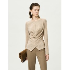 Slim Fit Long-Sleeve Lightweight Knit Top