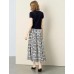 Tailored Open-Collar Knit Top