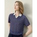 The Timeless Striped Knit Polo