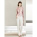 V-Neck Tie Dye Button Up Top