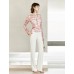 V-Neck Tie Dye Button Up Top