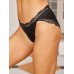 Pure Silk Lace Trimmed Panty with Bow Design