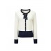 Contrast Bow Detail Knit Cardigan Contrast Bow Detail Knit Cardigan