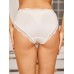 Pure Silk Lace Trimmed Panty with Bow Design