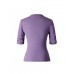 V-Neck Wrap Ribbed Top