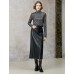 All-Over Sequin Turtleneck Long-Sleeve Top