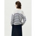 Striped Loose Pullover Knit Sweater