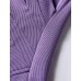 V-Neck Wrap Ribbed Top