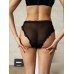 Pure Silk Sexy Ruffle-Trim Panty(Bra NOT Included)