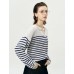 Striped Loose Pullover Knit Sweater